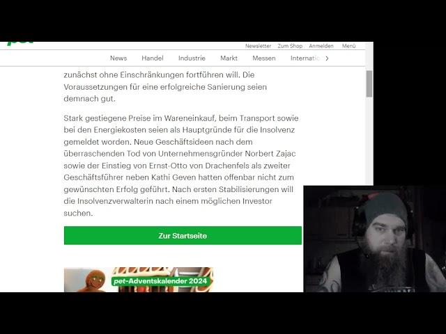 ZOO ZAJAC meldet INSOLVENZ an !