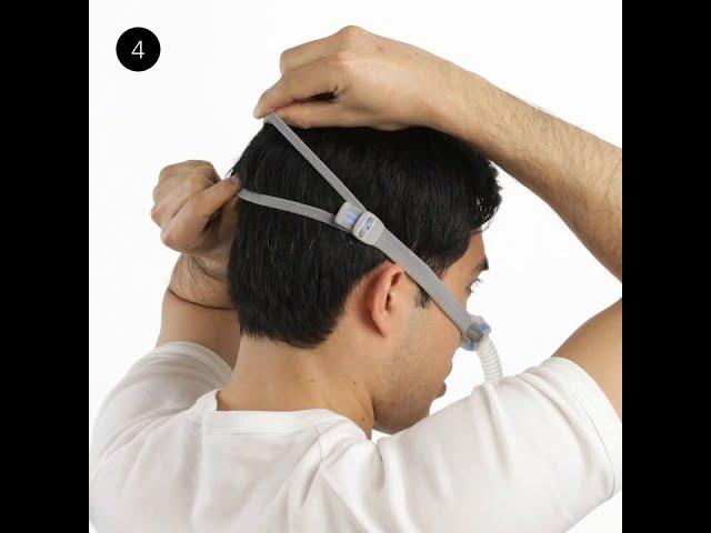ResMed AirFit N30: How to fit your slip-on nasal CPAP mask