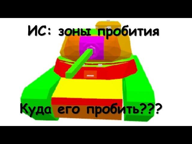 зоны пробития ис