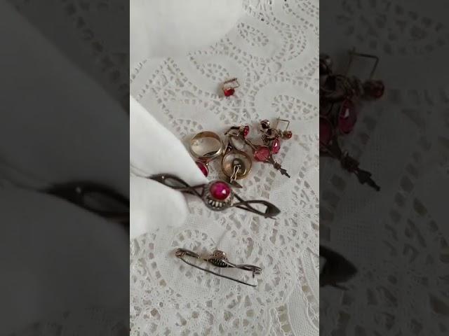 СОВЕТСКИЕ СЕРЕБРЯНЫЕ УКРАШЕНИЯ.