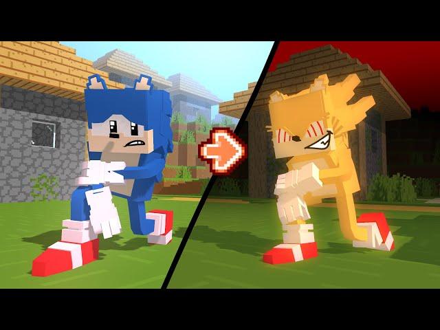 FNF Character Test | Gameplay VS Minecraft Animation | Fleetway Sonic