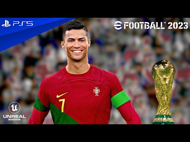 eFootball 2023 (Version 2.2.0) - Portugal vs. Argentina - World Cup 2022 Final Match | PS5™ [4K60]