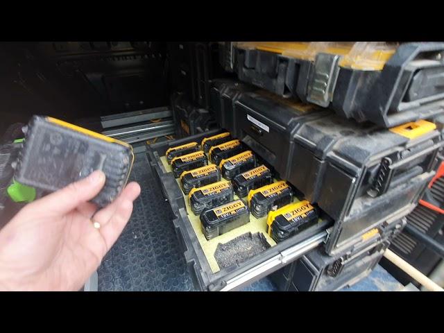 My dewalt van racking