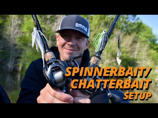 Patrick Walters' Spinnerbait/Chatterbait Setup (Rod/Reel/Line)