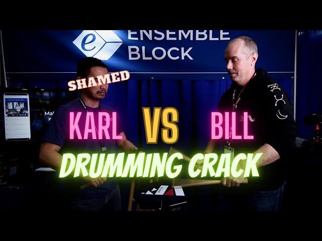 Bill Bachman vs karldrumtech: Bill SHAMES Karl on "Crack" by Tom Float 