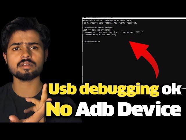 Adb Devices Command Not Working | Not Showing Any Device |  2023