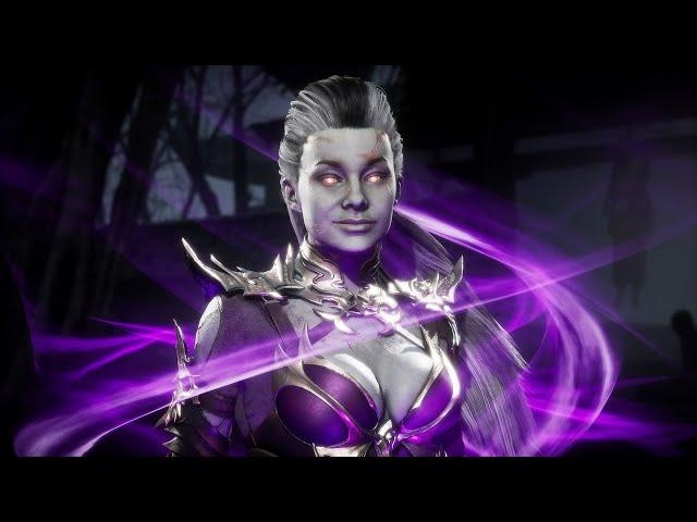 Sindel - All Scenes Powers | Mortal Kombat 11: Aftermatch (Cutscenes)