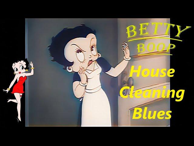 Betty Boop - House Cleaning Blues 1937 // Colorized HD, Remastered