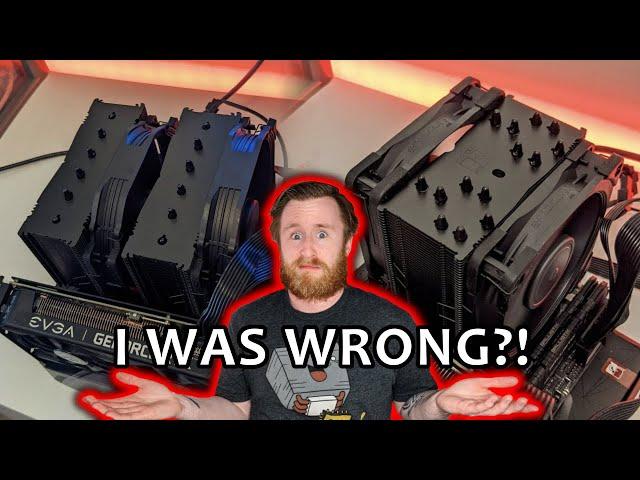Noctua Chromax Black NH-D15 vs NH-U12A - The Results May Surprise You!