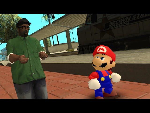 Mario 64 in GTA: San Andreas Mod (Grand Theft Mario 64: San Andreas)