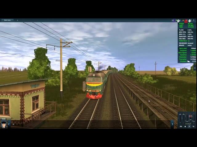 Балезино - Мосты Маршрут №628 дневной/ Trainz New A Era
