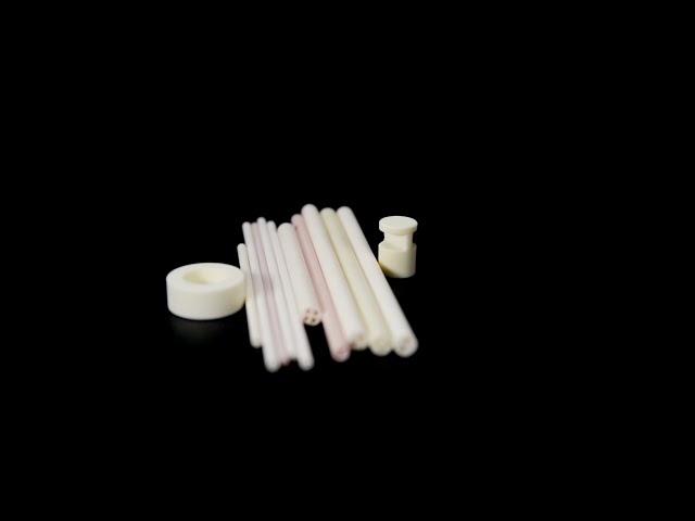 VHANDY high purity 99 al2o3 alumina ceramic insulating tube in stock