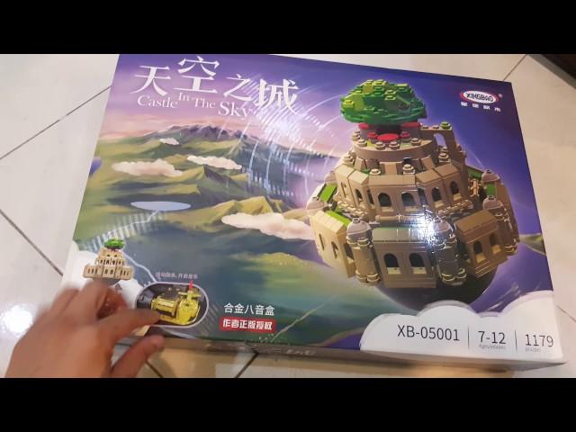 Xingbao brick -- castle in the sky set unboxing(roughly USD40)