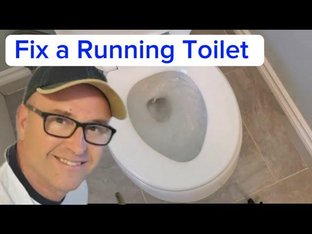 How to Fix a Running Toilet