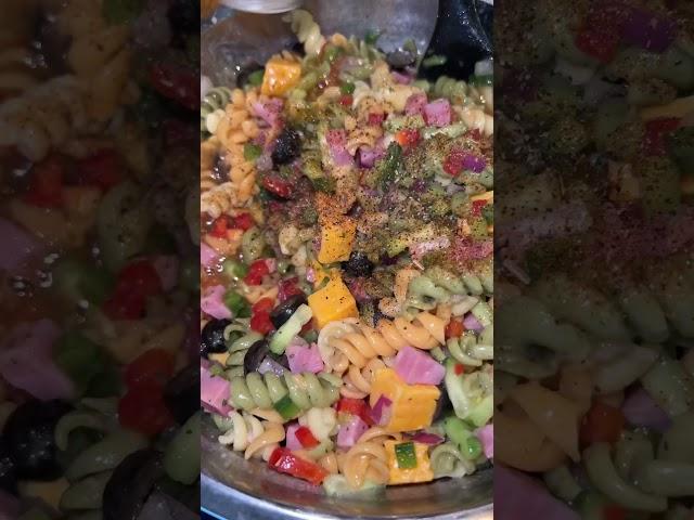 Easy Pasta Salad Recipe (recipe in the description box)