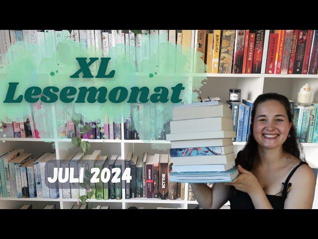 Genremix vom Feinsten!  |Lesemonat Juli 2024 |RiasSoulWords