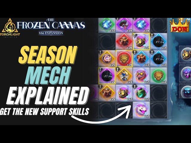 Frozen Canvas Seasonal Mech Explained Torchlight Infinite SS6