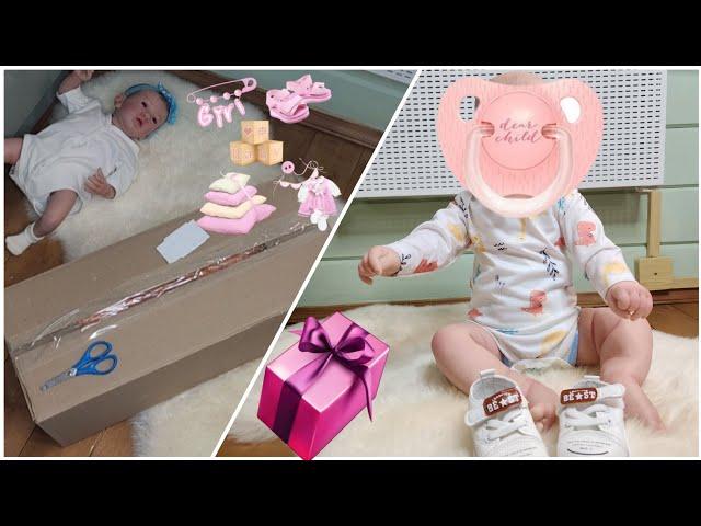 Распаковка куклы Реборн! RebornBabyBox Opening!️