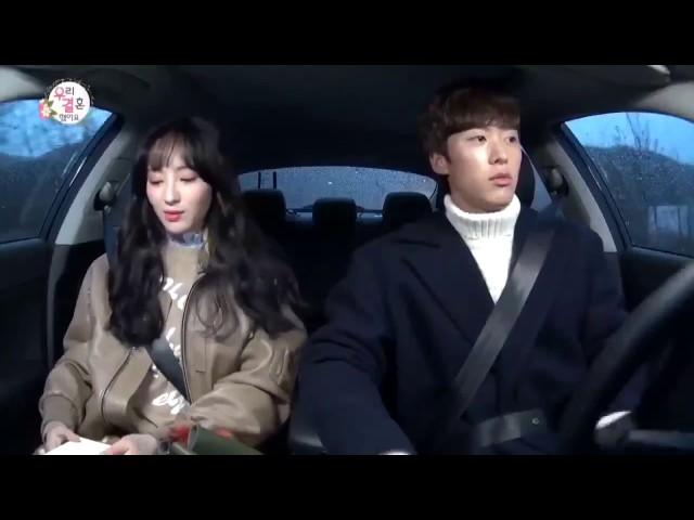 [We Got Married] Gong Myung Hye Sung Couple - perfume (unaired clip)