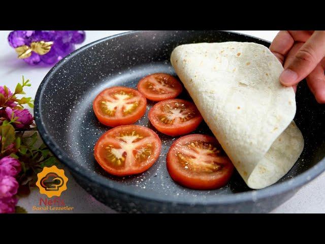 Tomato and Tortilla️ You will be amazed by the result! Quick and DELICIOUS Recipe