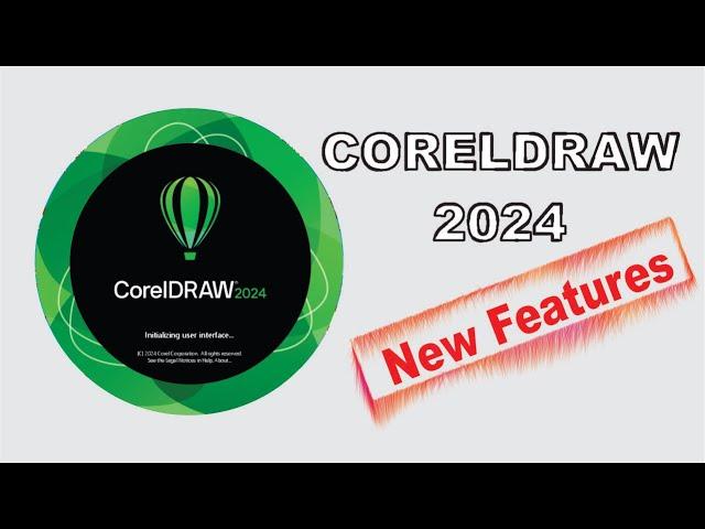 CorelDraw 2024 - New Features #CorelDraw2024