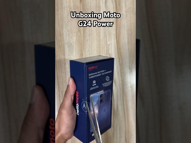 Moto g24 Power Unboxing ASMR