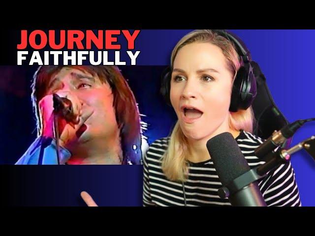 WOW!!! Journey - Faithfully FIRST TIME REACTION!