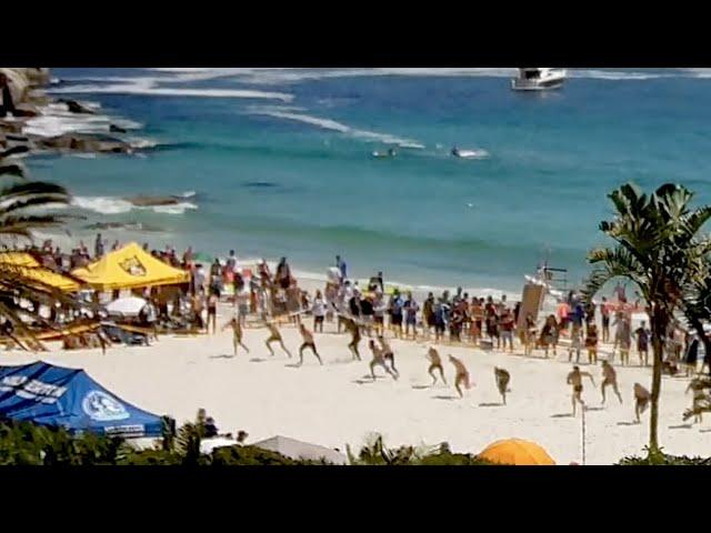 Day one of Western Cape Lifesaving Championship. At Clifton 4th beach from our webcam.