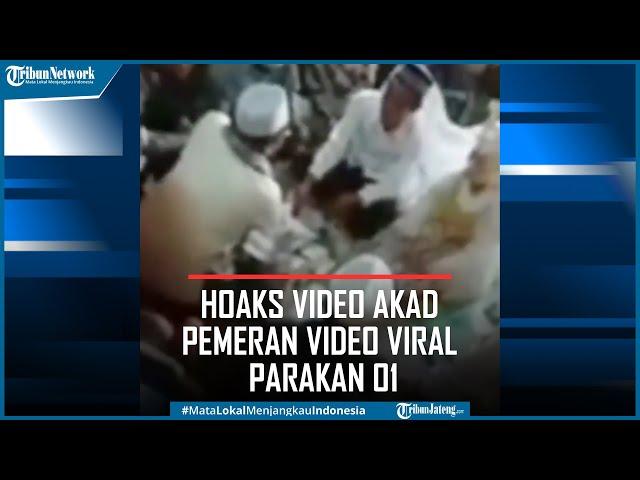 Tersebar Video Penikahan Pemeran Video Viral Parakan 01