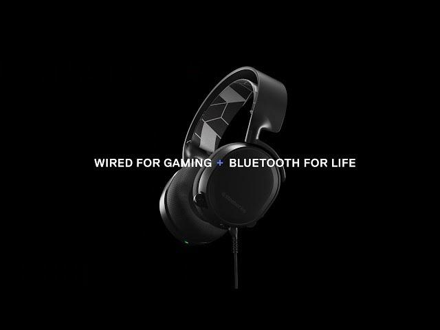 Wired for Gaming. Bluetooth for Life. Arctis 3 Bluetooth Now Available.