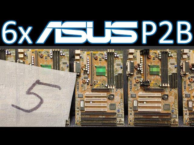 ASUS P2B Restoration: Board #5 - Replace 25-year-old capacitors?