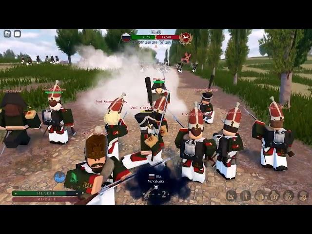 Roblox - Napoleonic Wars: Russian Empire internal, Pavlovskiy commander perspective (Nov. 23, 2022)