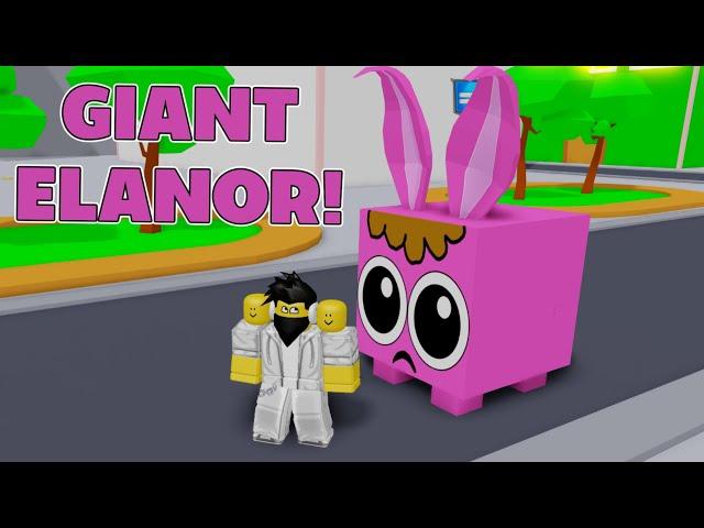 I FINALLY GOT THE GIANT ELEANOR PET! - Pet Trainer Simulator