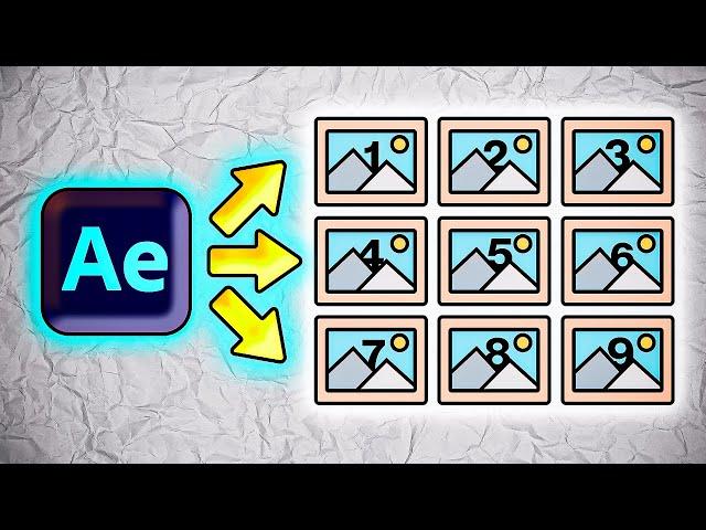 How to Export JPEG Sequence in After Effects