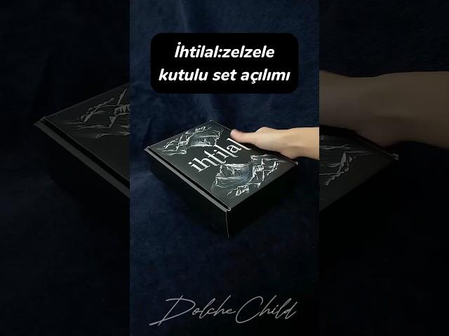 ihtilal zelzele kutu açılımı #fypシ #kitap #keşfet #book #ihtilal #zelzele #kitapkargosu