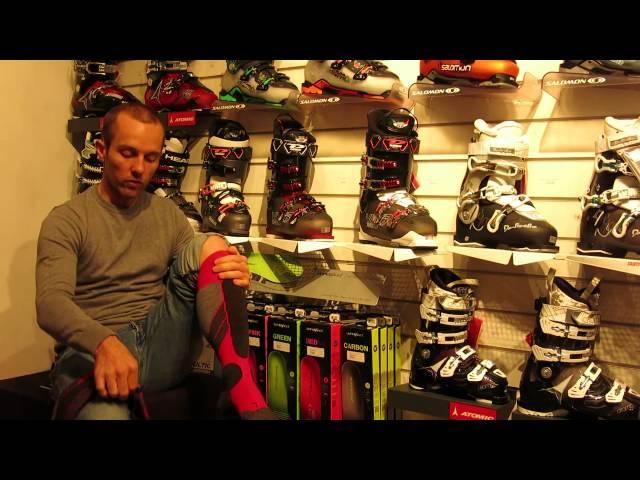 Falke SK2 Ski Socks explained by Phil from Sailandski.co.uk