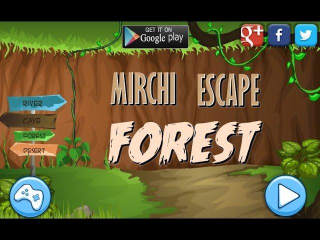 Mirchi Escape Forest Walkthrough | Mirchi Escape Games