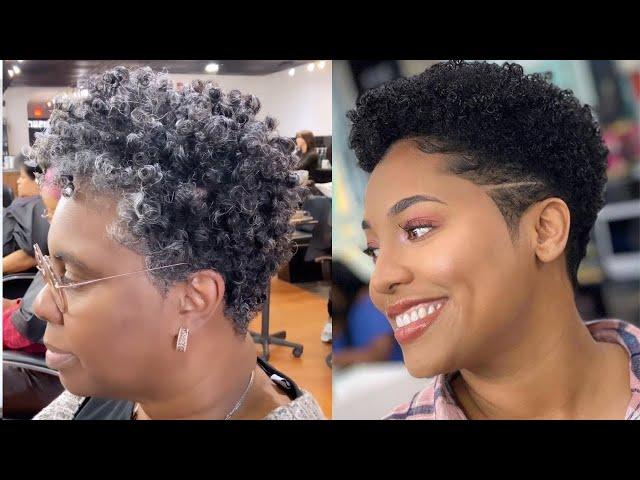 New Short Hairstyle Transformation for Black Women | Wendy Styles