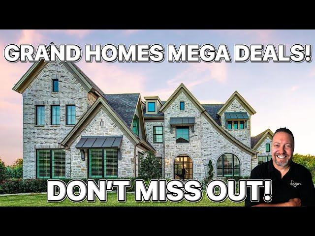 Biggest Grand Home Deals Of 2024 In Forney, TX! Act Fast!