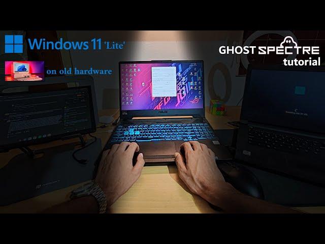 Windows 11 on old unsupported PC  2024 (New GHOST Spectre 23H2)