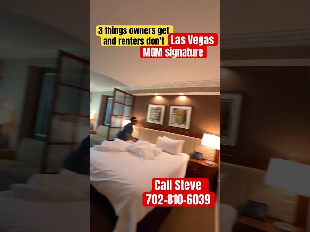 3 things owners in MGM Signature get that renters do not Las Vegas Real Estate mgm rental pool