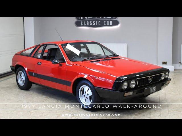 1977 Lancia Beta Montecarlo Manual Walk-around Video | Restored Exceptional Example For Sale UK