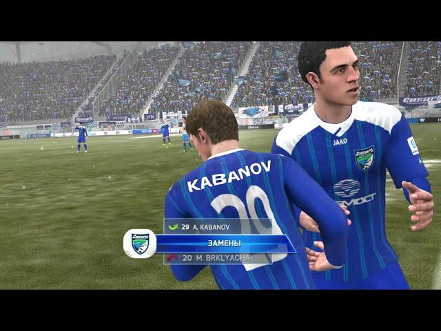 FIFA 14 ФНЛ. Карьера за ФК Енисей Красноярск №29. 25 тур. Сибирь Новосибирск. ModdingWay ФИФА