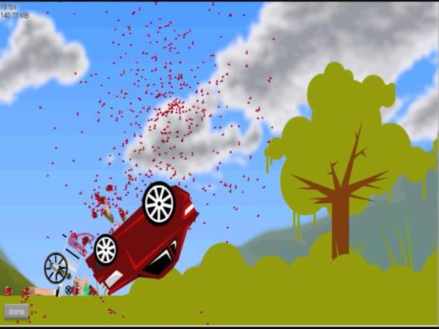 Happy Wheels Car Thief attempt 1 (HD)