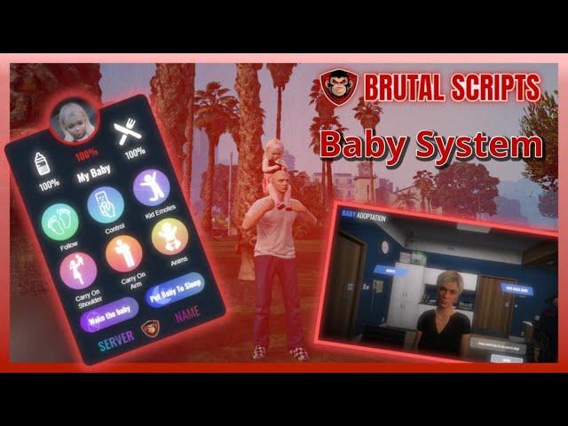 FiveM baby script [ESX & QBCore/QBOX] | Brutal Scripts
