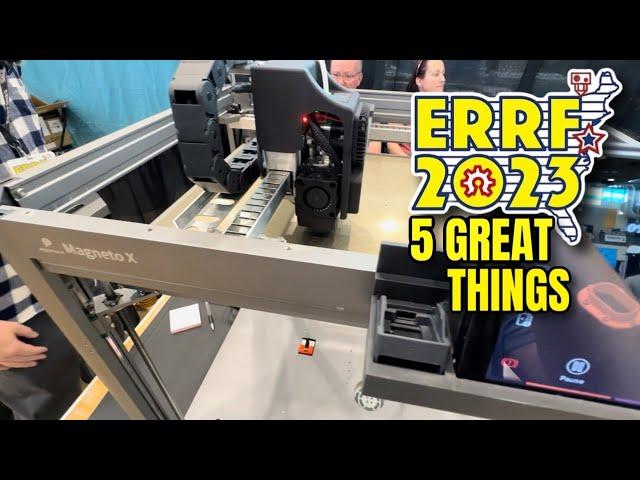 ERRF 2023 - 5 GREAT THINGS