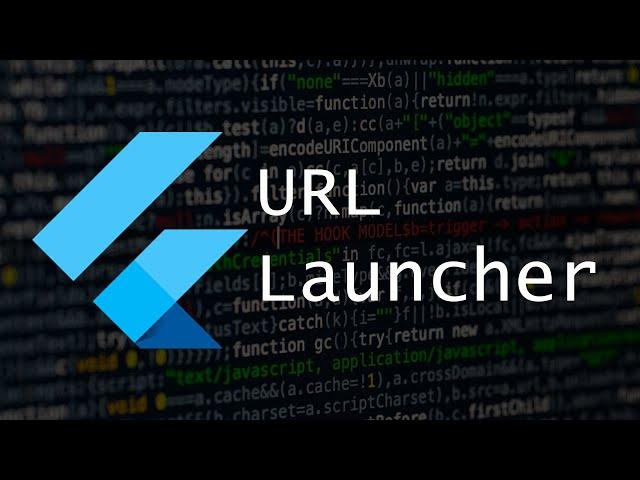 How to open URLs in [FLUTTER] || beginner tutorial