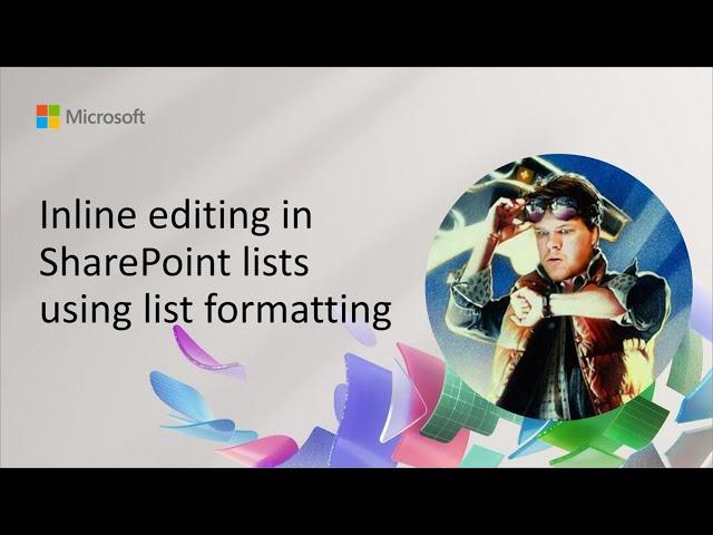 Inline editing in SharePoint lists using list formatting