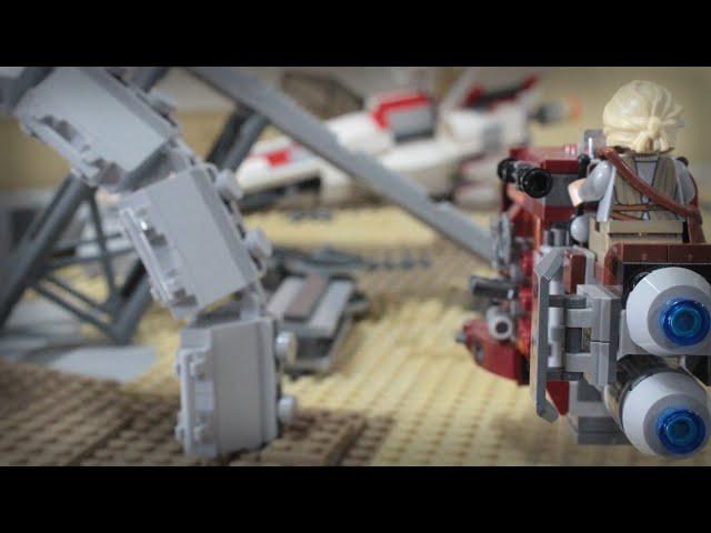 LEGO Star Wars Episode 7 The Force Awakens - Jakku Junkyard Scavenger MOC