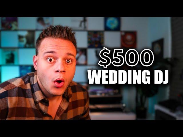 Wedding DJs on WeddingWire Charging Less Than $500